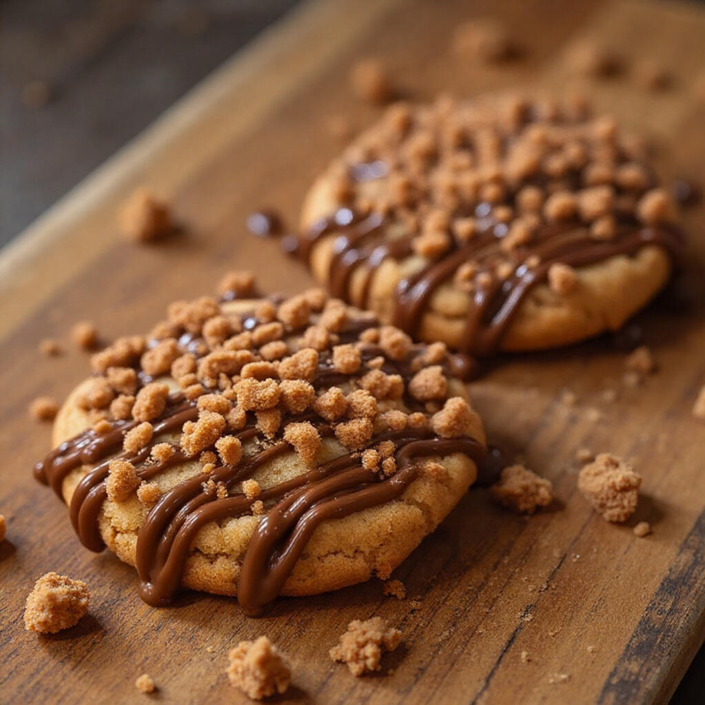 Cookiegasm Cookies Cookiegasm cookies with toppings on wooden platter
